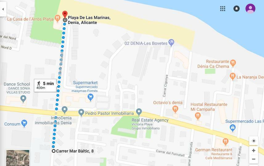 Pl Les Bovetes Apt Dénia Eksteriør billede